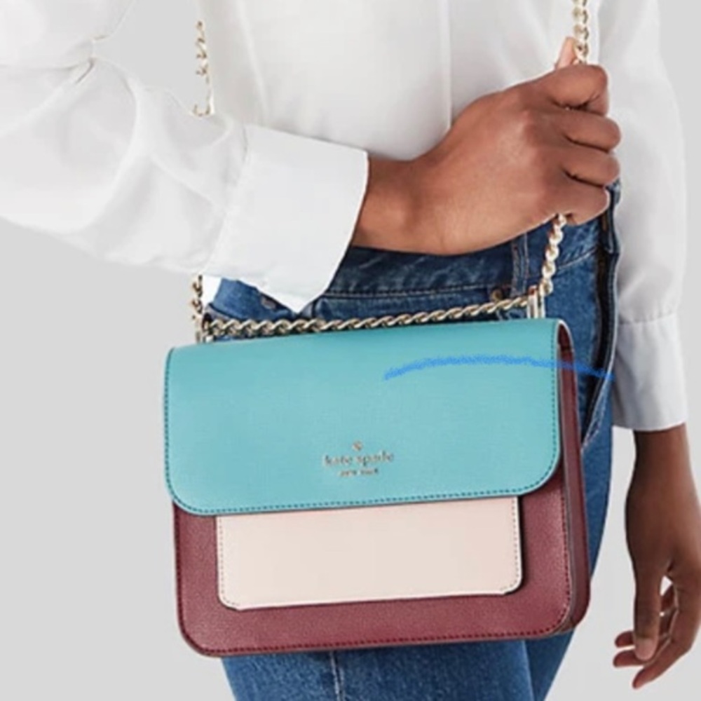 Kate Spade New York
REMI COLORBLOCK FLAP CHAIN CROSSBODY